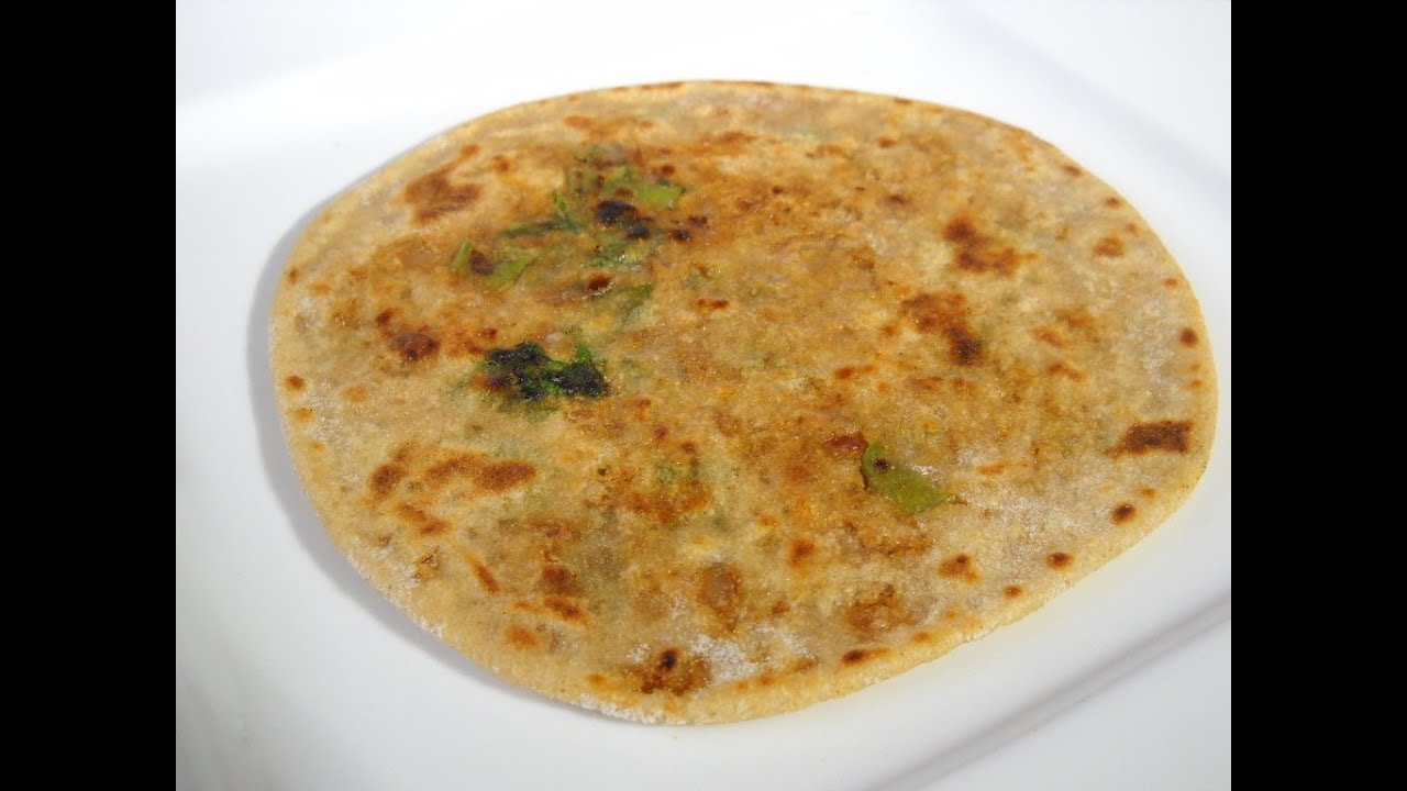 Mooli Paratha - Radish stuffed flat wheat bread