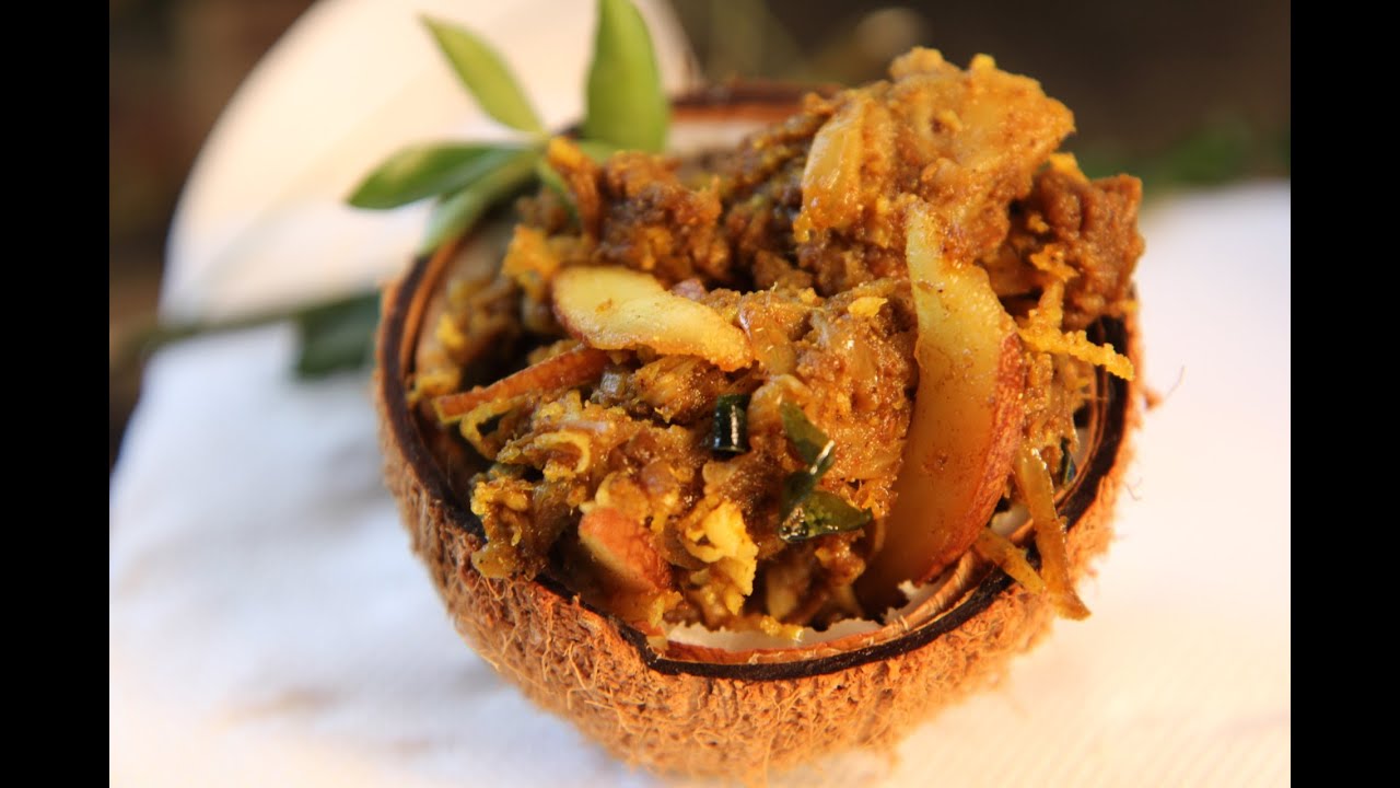 Kerala style Mutton Coconut Fry