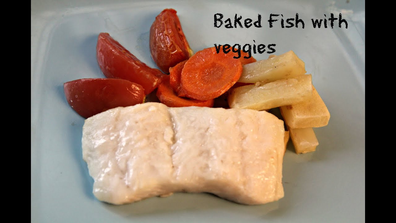 baked fish and vegetables kids recipe